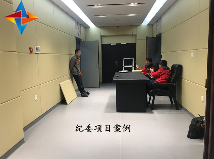 新疆某市紀(jì)委談話室防撞軟包項(xiàng)目案例，軟包廠家