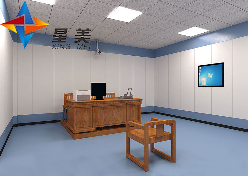 抗擊20萬次！司法機(jī)構(gòu)指定談話室防撞軟包材料技術(shù)